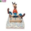Enesco Jim Shore Disney Traditions - Goofy Sledding - A Wild Ride Statue