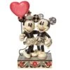 Enesco Jim Shore Disney Traditions - Mickey & Minnie Mouse - Love Is In The Air Statue