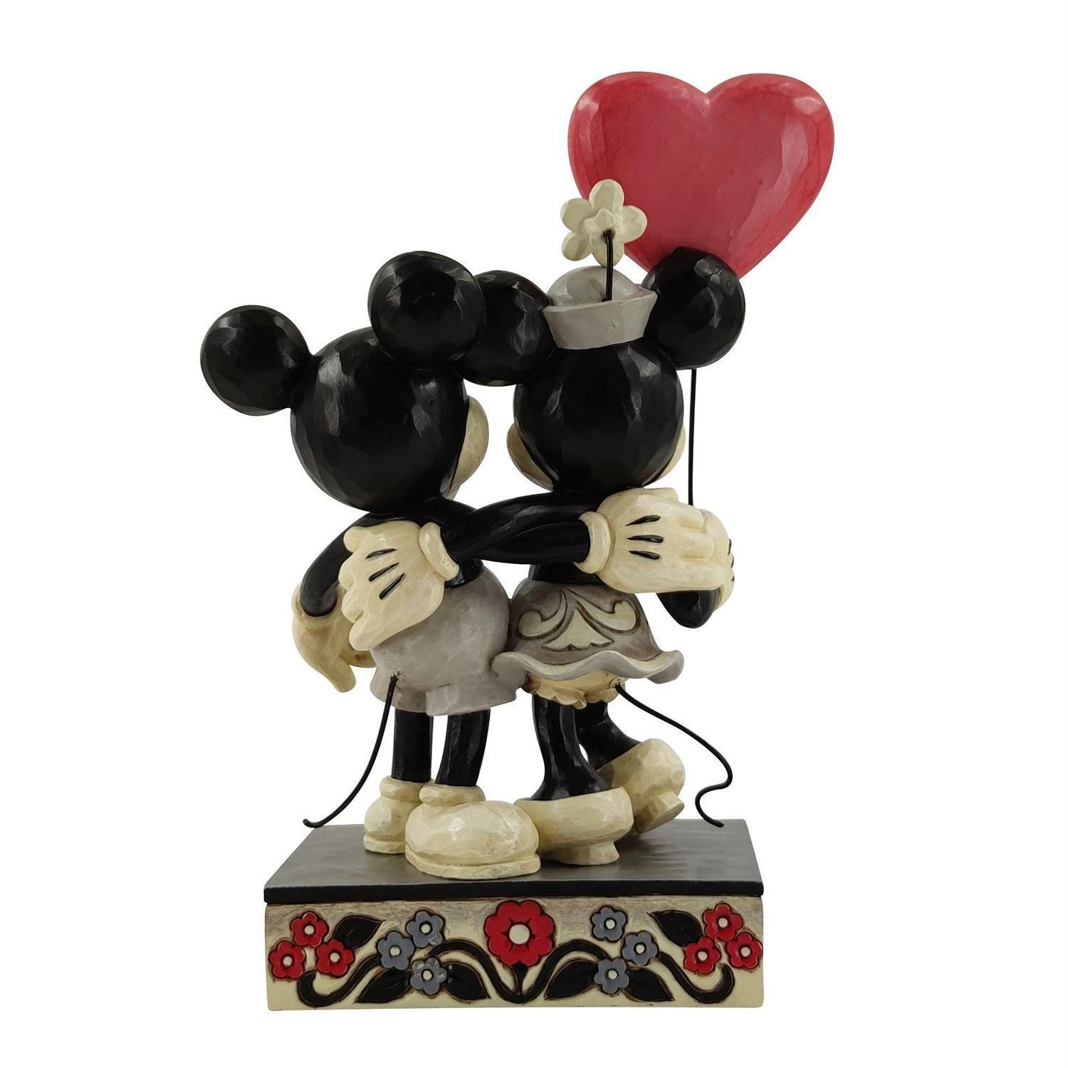 Enesco Jim Shore Disney Traditions - Mickey & Minnie Mouse - Love Is In The Air Statue - Image 3