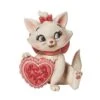 Enesco Jim Shore Disney Tradition - Aristocats - Marie Holding Heart Mini Figurine