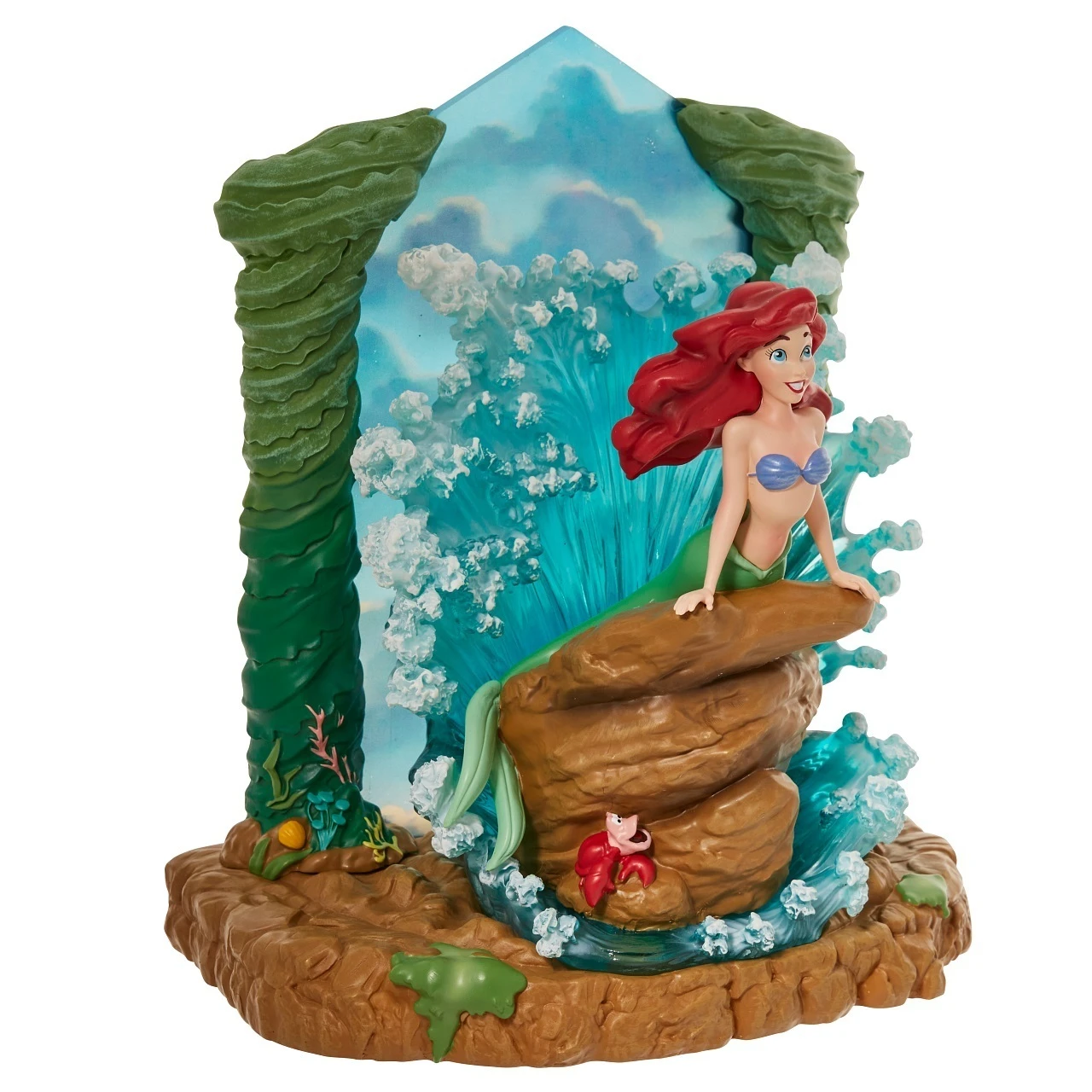 Enesco Jim Shore Disney Showcase - Little Mermaid - Light Up Statue - Image 3