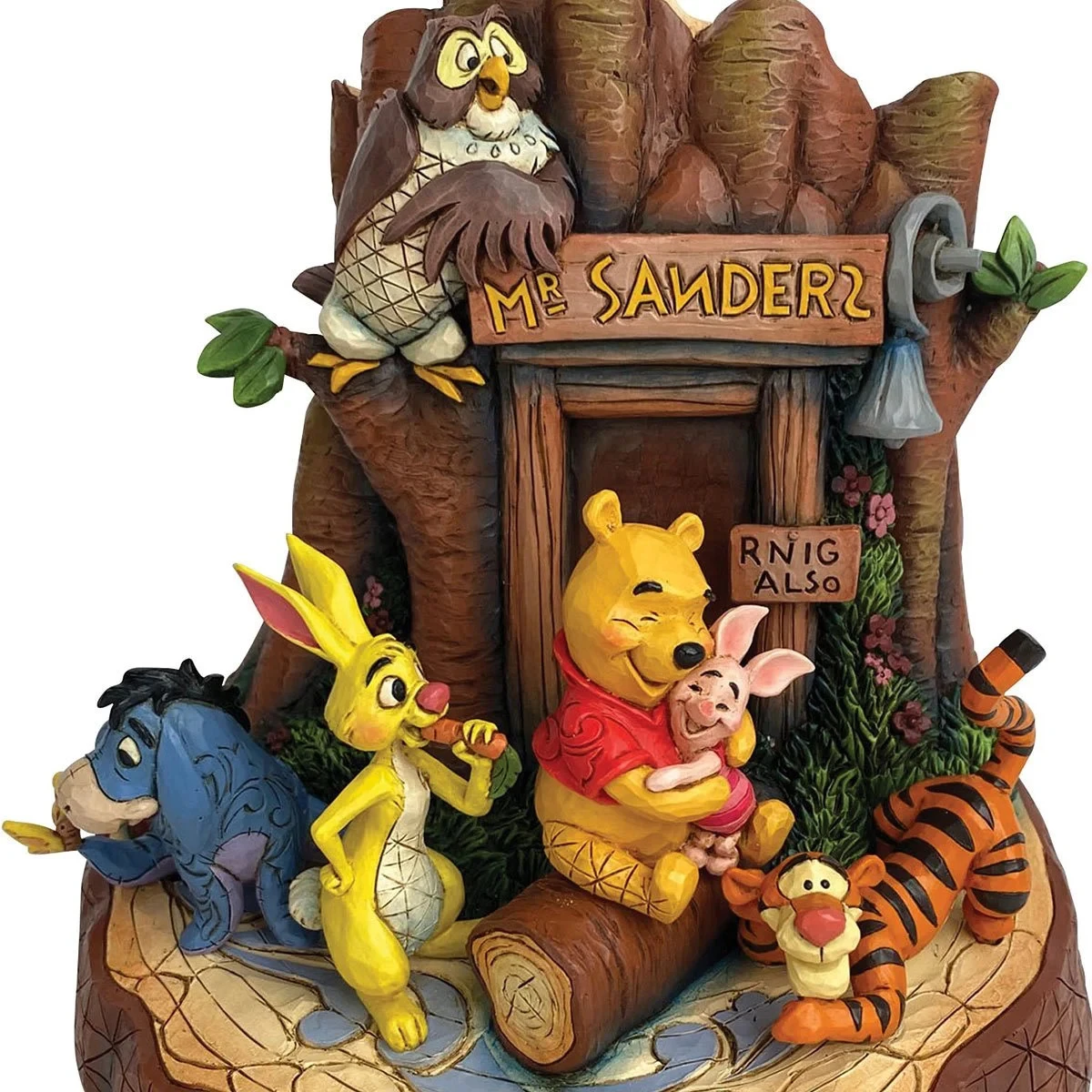 Enesco Disney Traditions Winnie The Pooh Carved By Heart By Jim Shore Statue - Image 2