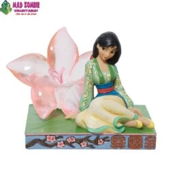 Enesco Jim Shore Disney Traditions - Mulan - Mulan Clear Cherry Blossom Statue