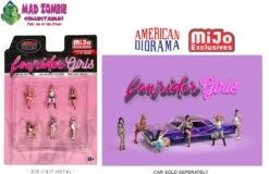 American Diorama 1/64 Lowrider Girls – MiJo Exclusives Limited Edition 3,600 Pieces