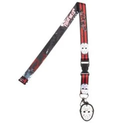 Bioworld Friday The 13th Lanyard With Mask Charm