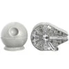 Bioworld Star Wars Millennium Falcon Death Star Salt And Pepper Shaker Set