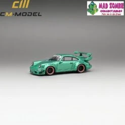 CM Model 1/64 - Porsche 964 Widebody Metallic Green