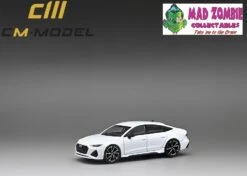 CM Model 1/64 - Audi RS7 Sportback 2022 Pearl White