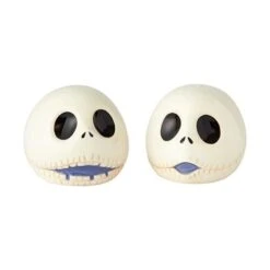 Enesco Nightmare Before Christmas Jack Skellington Head Salt And Pepper Shaker Set