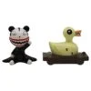 Enesco Disney Nightmare Before Christmas Scary Teddy And Killer Duck Salt And Pepper Shaker Set