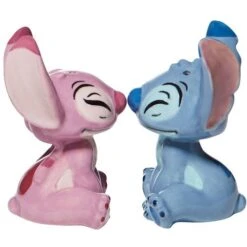 Enesco Lilo & Stitch Stitch And Angel Salt And Pepper Shaker Set