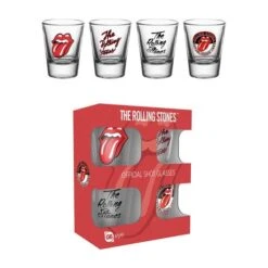 The Rolling Stones Shot Glass Set Of 4