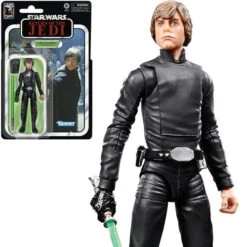 Hasbro Star Wars The Black Series Return Of The Jedi 40th Anniversary 6-Inch Luke Skywalker (Jedi Knight) Action Figure
