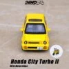 Inno 64 1:64 Scale - Honda City Turbo II Yellow With Motocompo