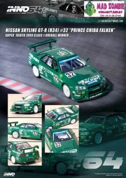 Inno 64 - NIssan Skyline GT-R (R34) #32 "PRINCE CHIBA FALKEN" Super Taikyu 1999 Class 1 Overall Winner