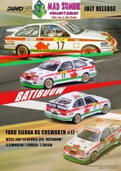 Inno 64 1:64 Scale - Ford Sierra RS Cosworth #17 WTCC 1984 SPA 24 Heures