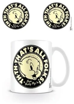 Looney Tunes Coffee Mug - That's All Folks