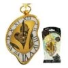 Alice In Wonderland Clock Pewter Key Chain