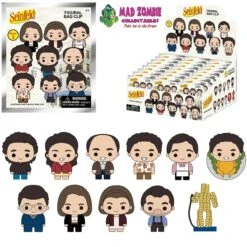 Seinfeld Series 3 3D Foam Bag Clip - Blind Bag