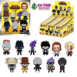 My Hero Academia Villains S6 3D Foam Bag Clip - Blind Bag