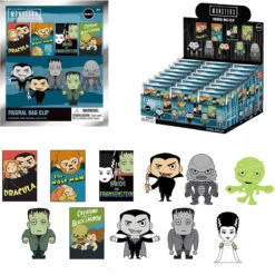 Universal Monsters S2 3D Foam Bag Clip - Blind Bag