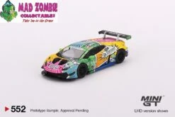 Mini GT 1/64 - Lamborghini Huracán GT3 EVO #19 GEAR Racing 2020 IMSA Daytona 24 Hrs