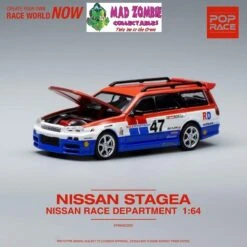 Pop Race 1:64 Scale - Nissan Stagea Race Department