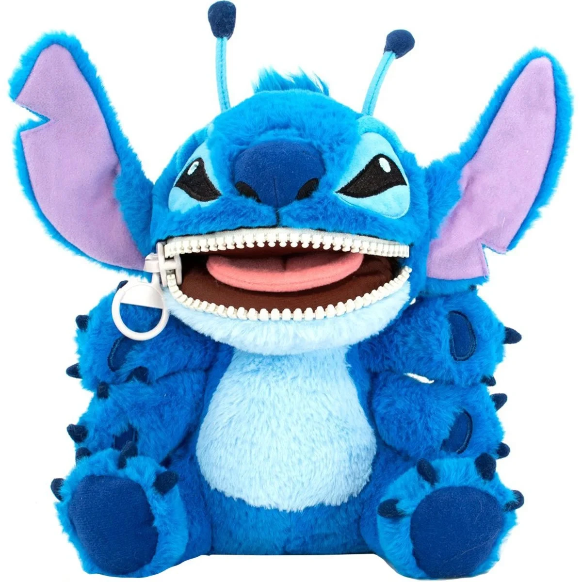Quantum Mechanix Lilo & Stitch Stitch Zippermouth Plush