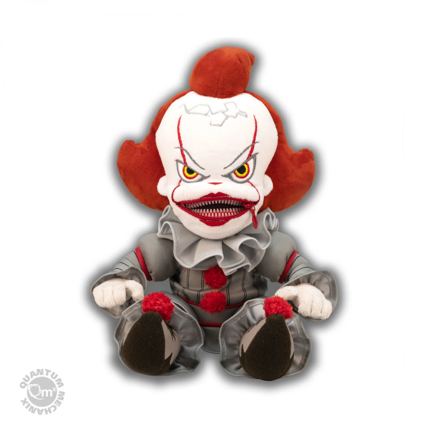 Quantum Mechanix It (2017) - Pennywise Zippermouth Plush - Image 2