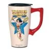 Wonder Woman White 18 Oz. Ceramic Travel Mug With Handle
