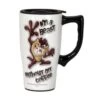 Looney Tunes Tasmanian Devil 18 Oz. Ceramic Travel Mug With Handle