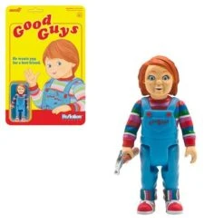 SUPER7 Child's Play Chucky 3 3/4-Inch ReAction Figure
