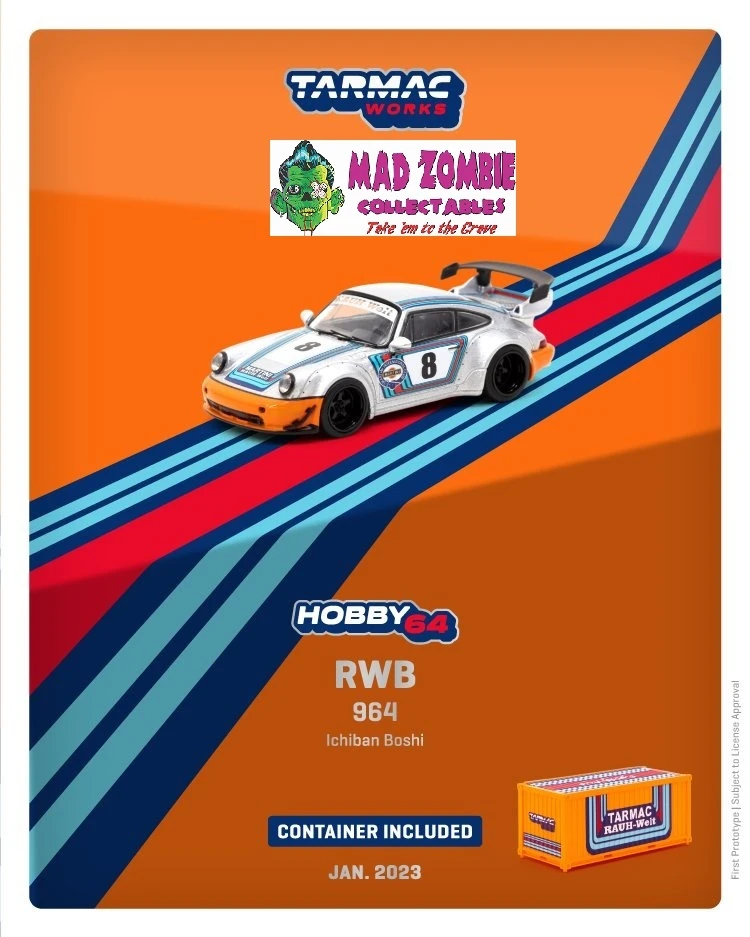 Tarmac Works Hobby 64 - RWB 964 Ichiban Boshi