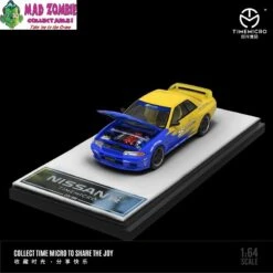Time Micro 1/64 Scale - Nissan Skyline GTR R32 Spoon Livery - (Limited To 999 Pieces World Wide)
