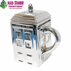 Wesco Doctor Who - TARDIS Mug With Lid (Silver)